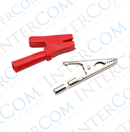 IC-243A 4MM Banan Jak Girişli Krokodil WD1096