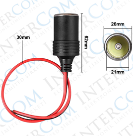 IC-246B-4 Çakmak Seyyar Dişi (KABLOLU)