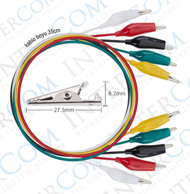 IC-247 Kablolu Krokodil Küçük WD038A
