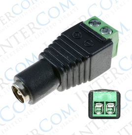 IC-254D Klemensli Jak Dişi 2,1mm