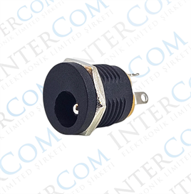 IC-257-3 DC Jak 3.0mm Somunlu Ø12mm