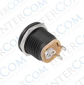IC-257 DC Jak 2.1mm Somunlu Ø12mm