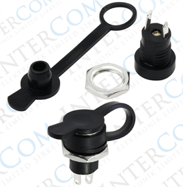 IC-258B DC Jak 2.1mm Korumalı Ø8mm