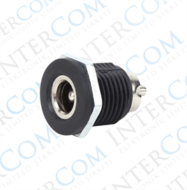 IC-258C DC Jak 2.1mm İçi Metal Ø12mm