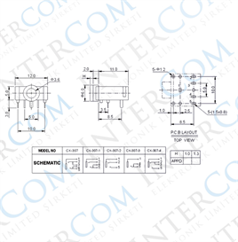 IC-260-1 Stereo Şase 3.5mm