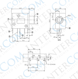 IC-260A Stereo Şase 3.5mm Sıralı