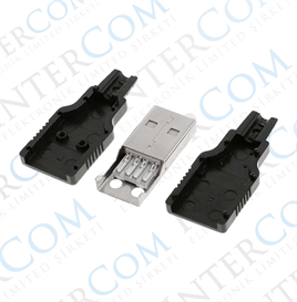 IC-264A USB Seyyar Erkek Kapaklı