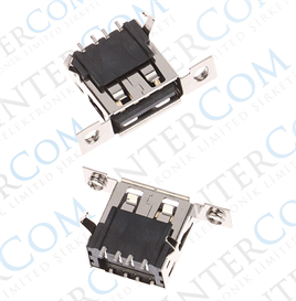 IC-265B USB Şase A Dişi Kulaklı Tip