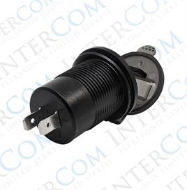 IC-266D-6 Pano Tip Voltmetreli 2li Usb 3.0 + Type-C Butonlu