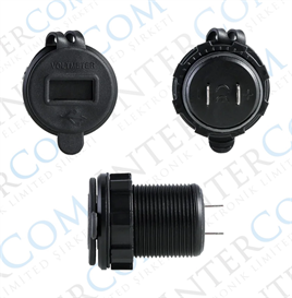 IC-266D Pano Tipi Voltmetreli 2li USB