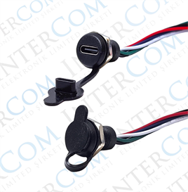 IC-266T-2 Pano Tip TYPE-C Şase Dişi 5P - Şarj + Data