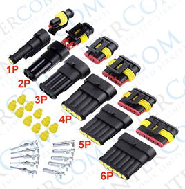 IC-266W Superseal Su Geçirmez Araç Konnektörü 15mm