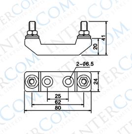 IC-271F-HC ANL FORKLİFT SİGORTA YUVASI SERAMİK