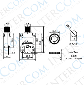 IC-271S ST Serisi Sigorta 125/250VAC 32VDC