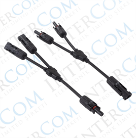 IC-273-2  MC4 Güneş Paneli Konnektörü 2li Kablolu Set