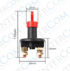 IC-275 DEVRE KESİCİ 100A 2P M10