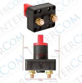 IC-275G-2 AKÜ ŞALTERİ GÖMME TİP 50A 2P ON-OFF