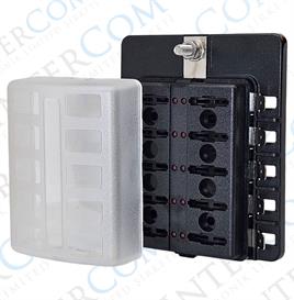 IC-276A-10 SİGORTA KUTUSU 10LU İKAZ IŞIKLI