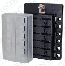 IC-276A-12 SİGORTA KUTUSU 12Lİ İKAZ IŞIKLI