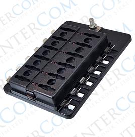 IC-276A-12 SİGORTA KUTUSU 12Lİ İKAZ IŞIKLI