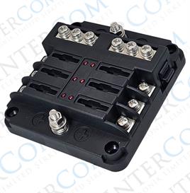 IC-276B-6 SİGORTA KUTUSU 6LI İKAZ IŞIKLI ŞASE BARELİ