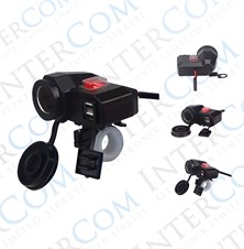 IC266F-1	MOTORSİKLET USB ŞARJ SETİ ANAHTARLI