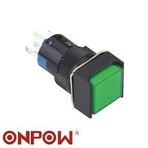 LAS1-AF-11 16mm Plastik Yaylı 1NO/1NC