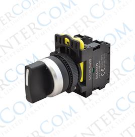 LAY25-ED33 22mm Mandal Buton 1-0-2 Kalıcı (2NO)