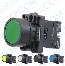 LAY5-EA 22mm Buton Normalde Açık Kontak