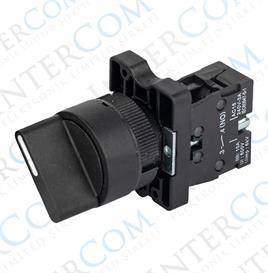 LAY5-ED41 22mm Kısa Mandal 0-1 Yaylı (1NO)