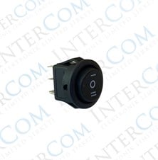 YUVARLAK ANH.MİNİ (S) ON-OFF-ON SİYAH IC134E-5