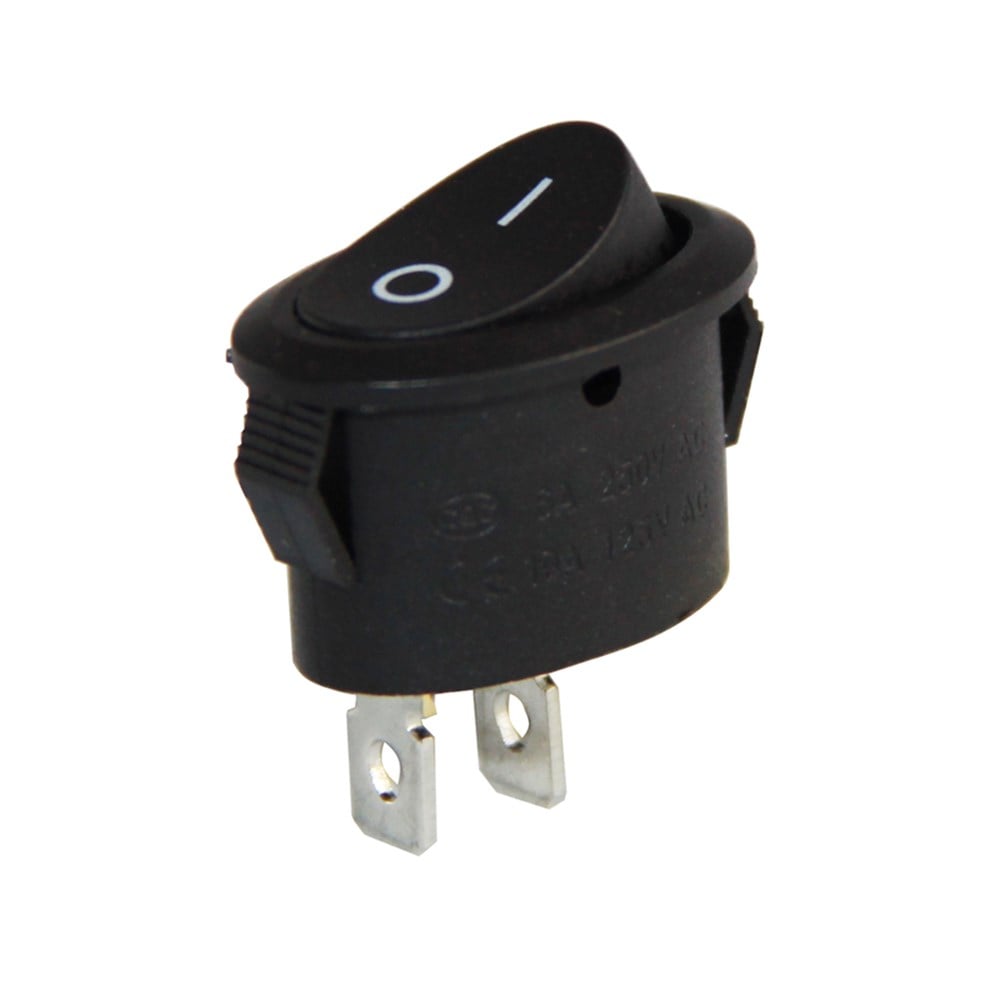   IC-134C Oval Işıksız Anahtar ON-OFF 2P