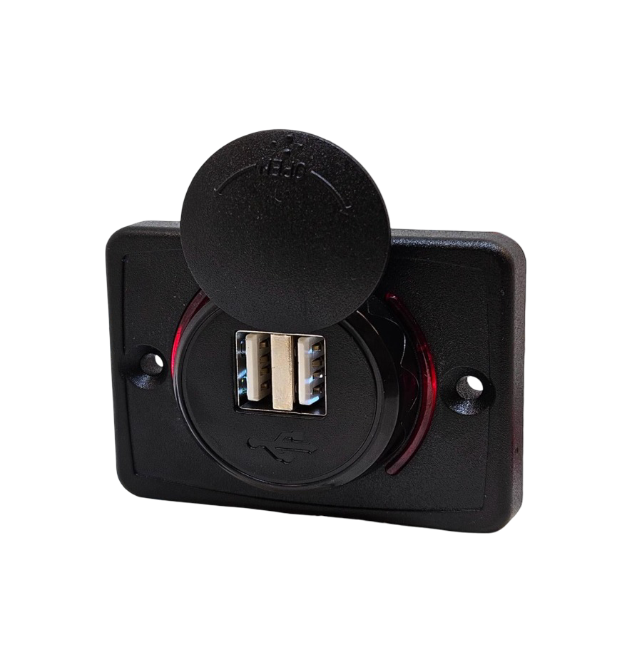 IC-266C-2 Pano Tip İkili Usb Kulaklı - Şarj