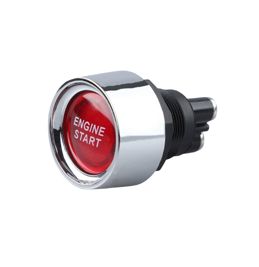 IC-180A-2 ATEŞLEME BUTONU 3P KIRMIZI IŞIKLI