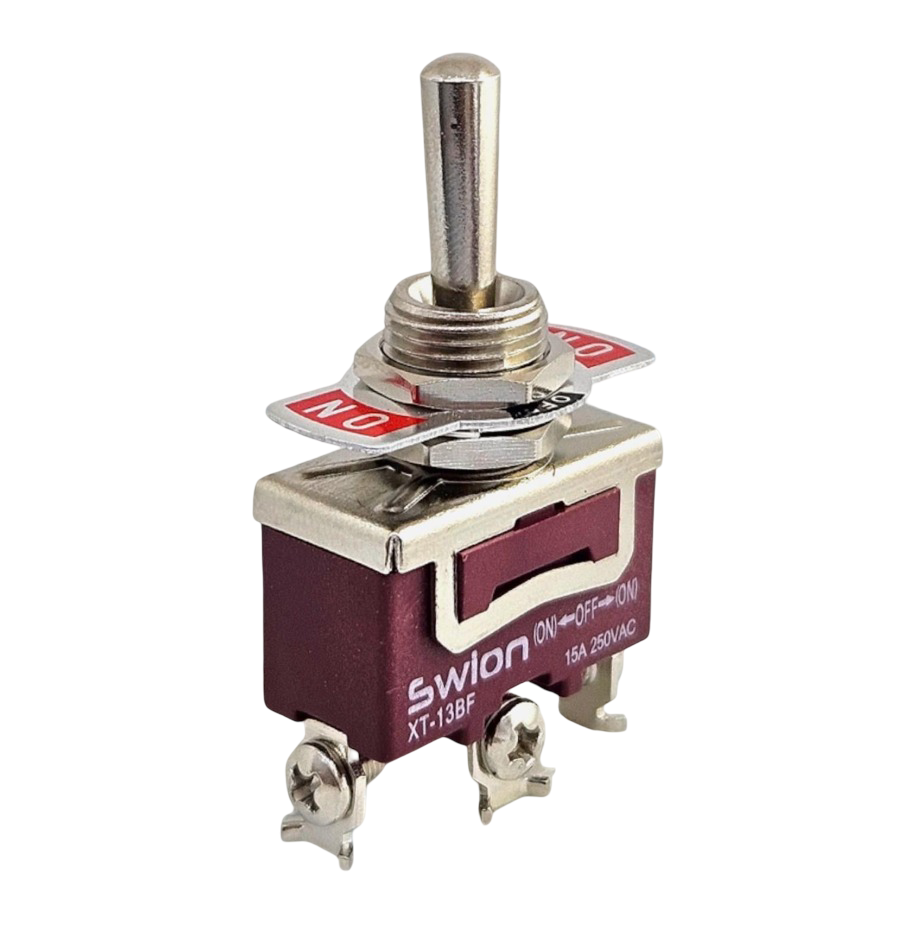 IC-155S SWION Toggle Switch 3P MOM-OFF-MOM Ø12mm XT-13BF