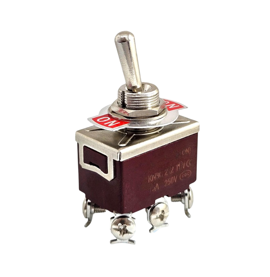 IC-158A Toggle Switch 15AMP 6P OFF-MOM Ø12mm KN3C-212