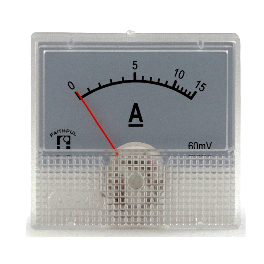 IC-231A 0-15A DC Analog Gösterge 45x48mm