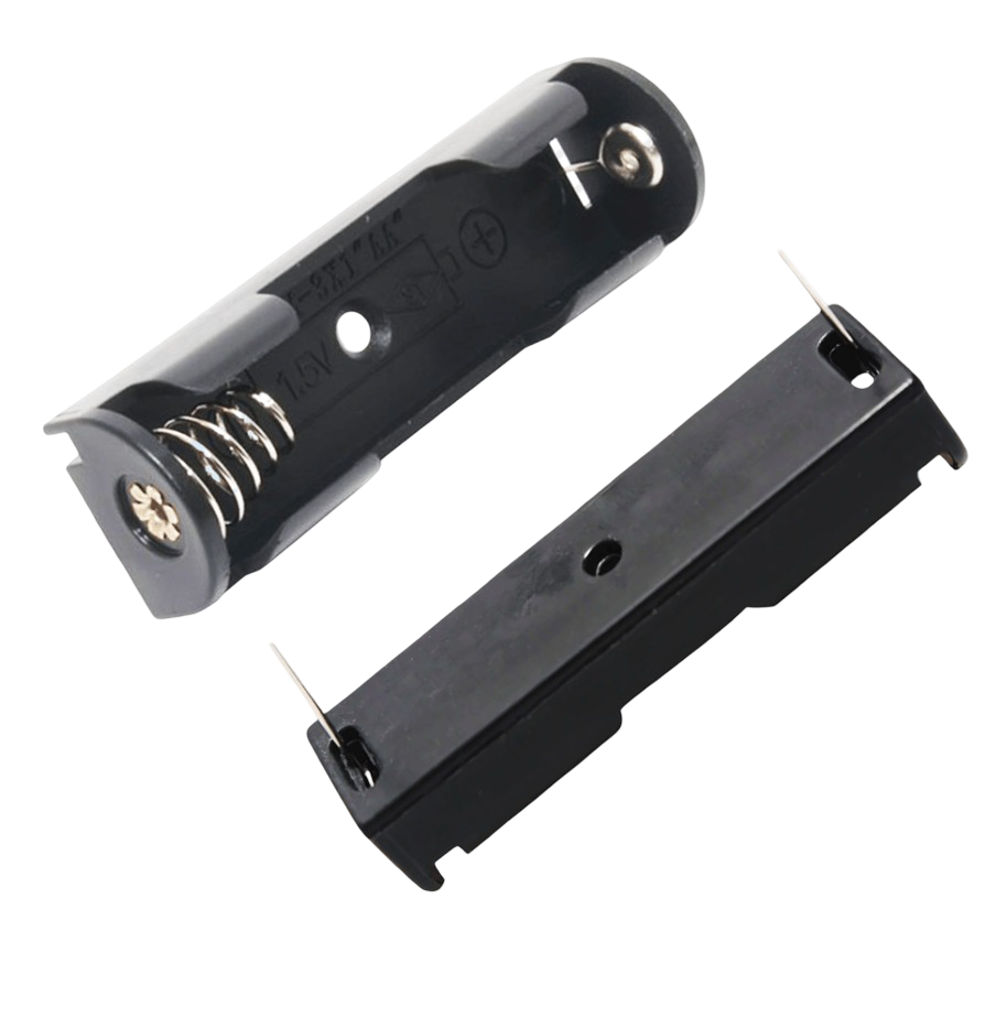 IC-233-1P TEKLİ PİL KUTUSU (AA) PCB