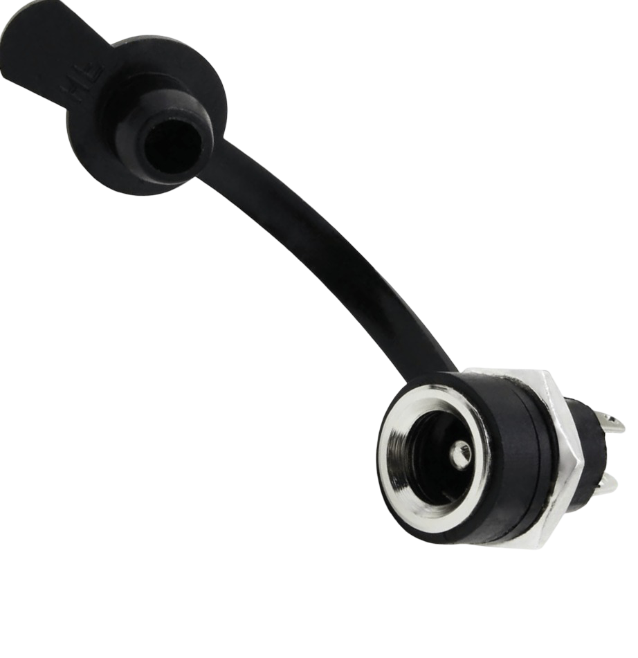 IC-258B DC Jak 2.1mm Korumalı Ø8mm