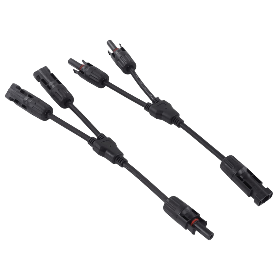 IC-273-2  MC4 Güneş Paneli Konnektörü 2'li Kablolu Set