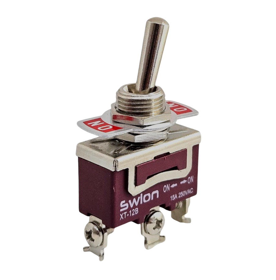 IC-152S SWION Toggle Switch 15AMP 3P ON-OFF Ø12mm XT12-B