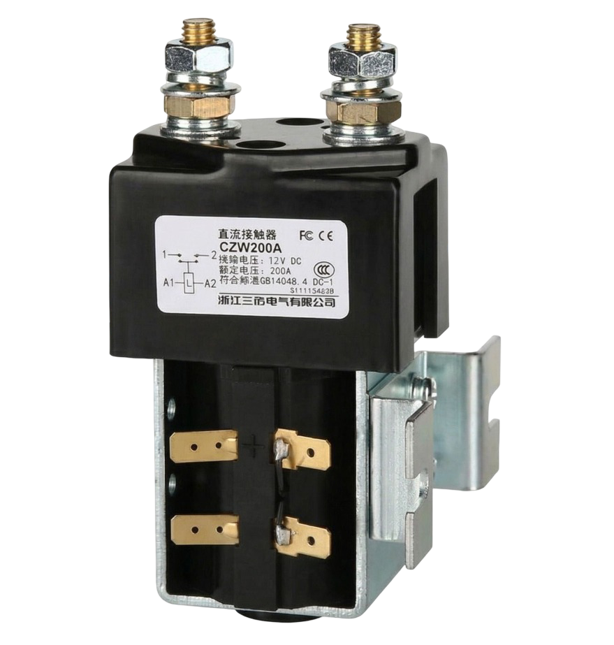 2'li Selenoid Kontaktör 12V/24V 200A
