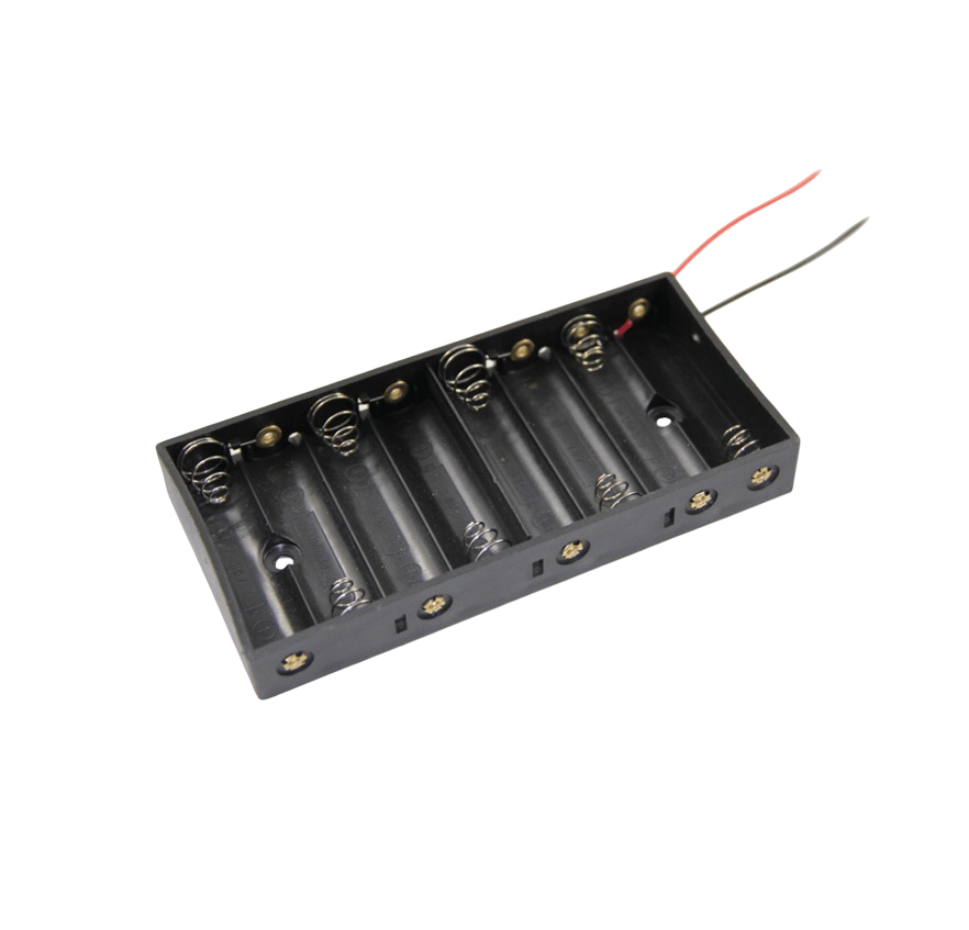 IC-234C Pil Yuvası 8 li Yan Yana (AA)