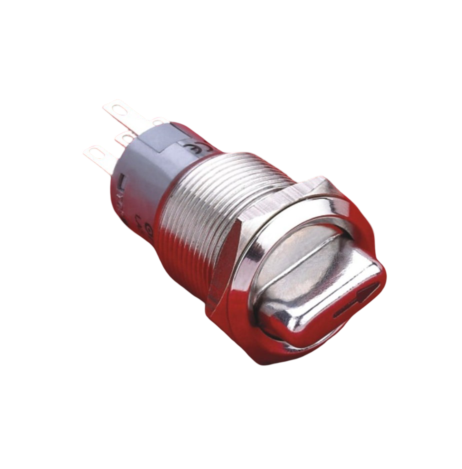 NO93 LAS1-AGQ-11X-21 19mm Metal Mandal Buton OFF-ON IP65