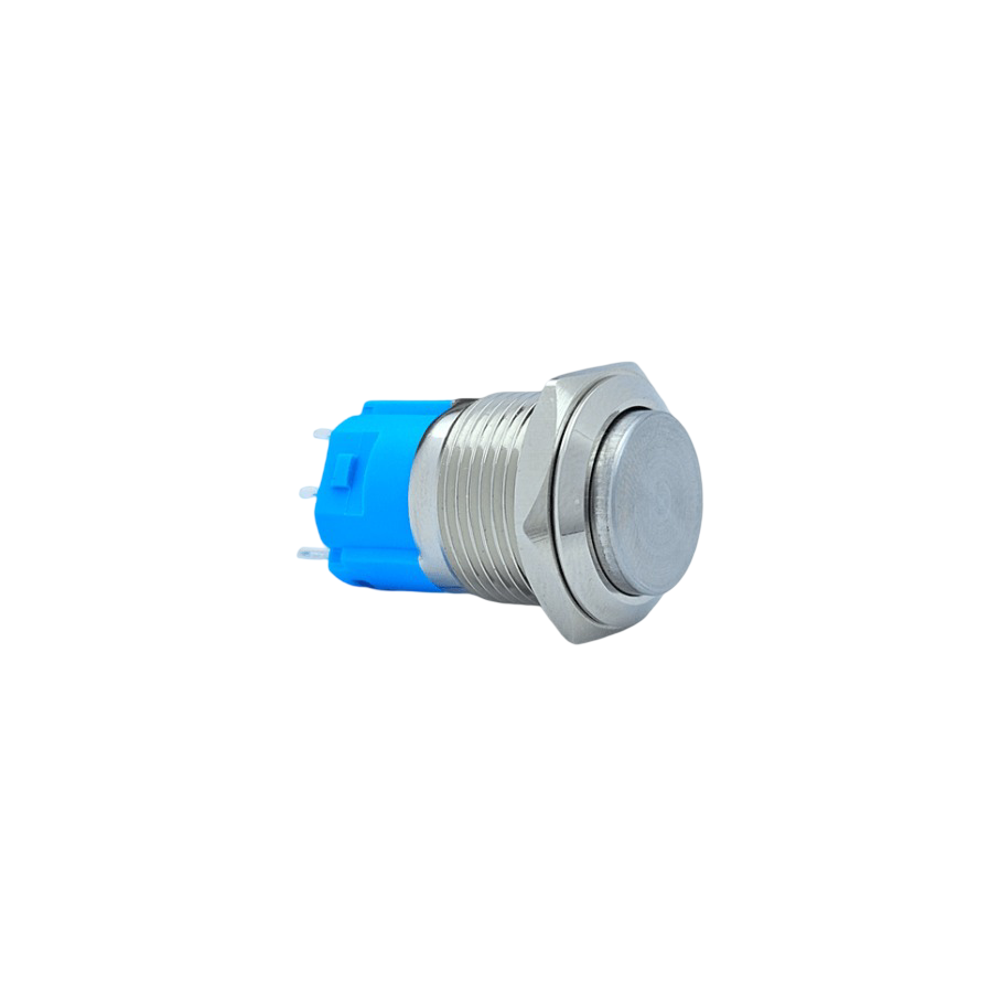 E64 16MM METAL KALICILI BUTON ÇIKIK KAFA LEDSİZ 1NO/1NC