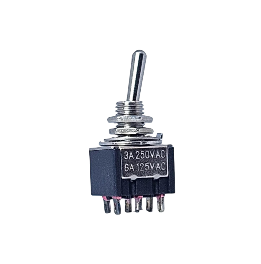 IC-147 Toggle Switch Yaylı ON-OFF-MOM Ø6mm MTS-213