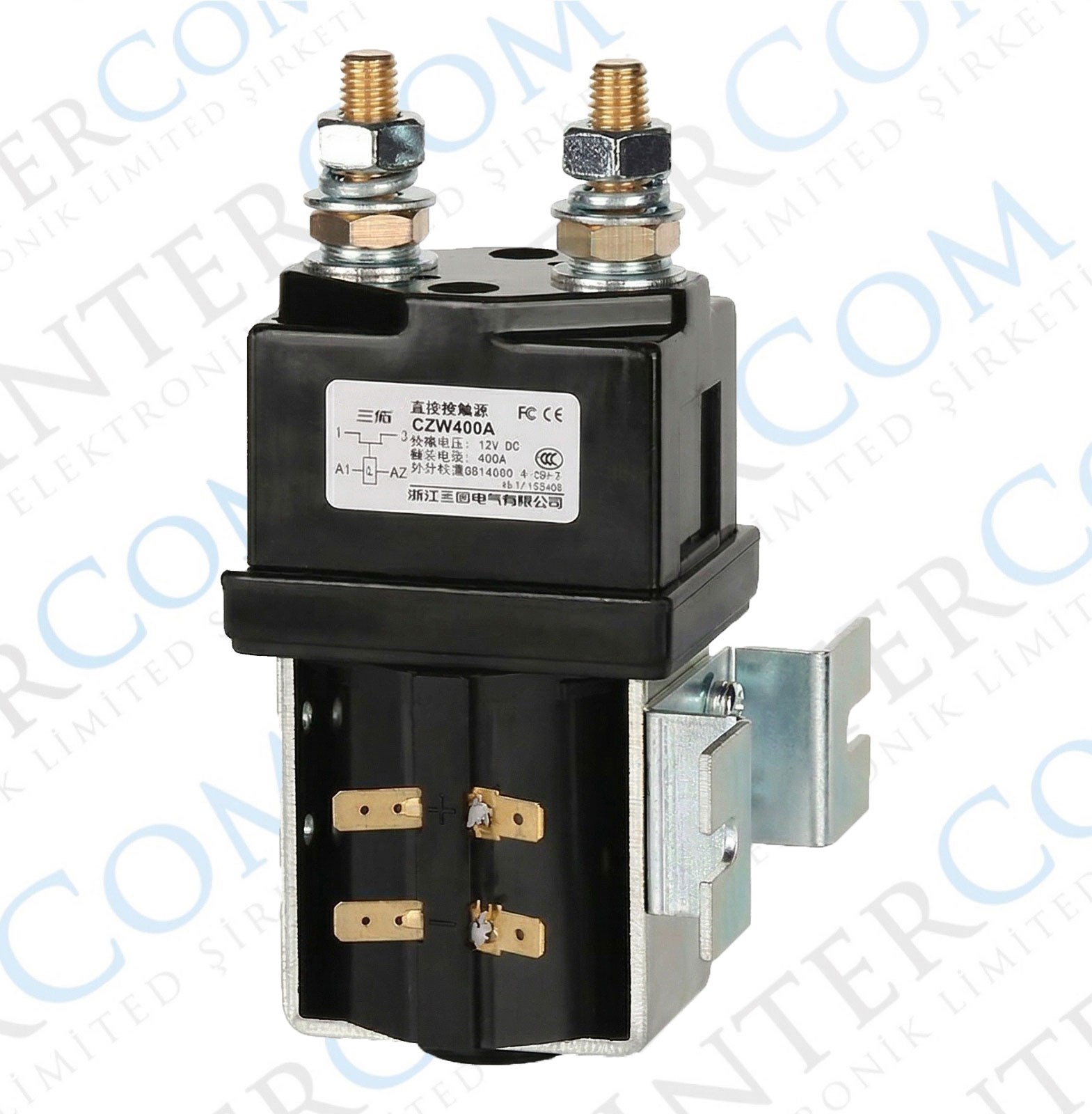 2'li Selenoid Kontaktör 12V/24V 400A