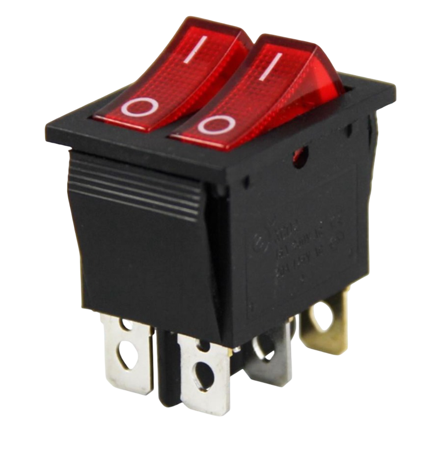 IC-101 İkili Işıklı Anahtar KCD2-2101