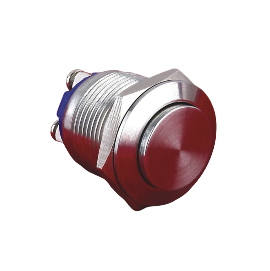 NO97 GQ19H-10-N 19mm Metal Yaylı Buton Yüksek IP65