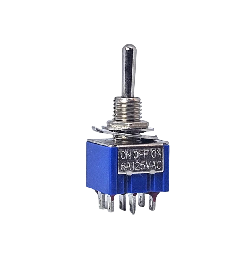 IC-145 Toggle Switch ON-OFF-ON Ø6mm MTS-203
